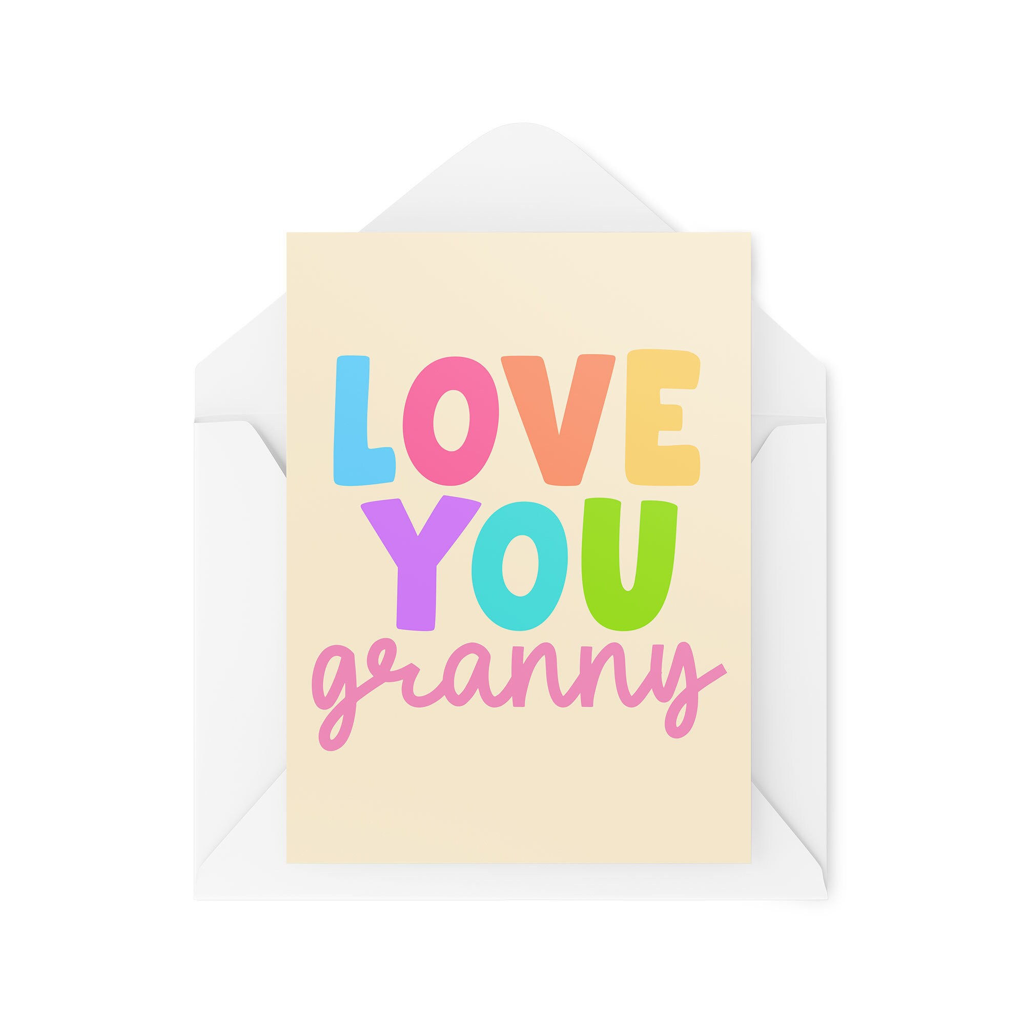 Love You Granny - Greeting Card - CBH1288