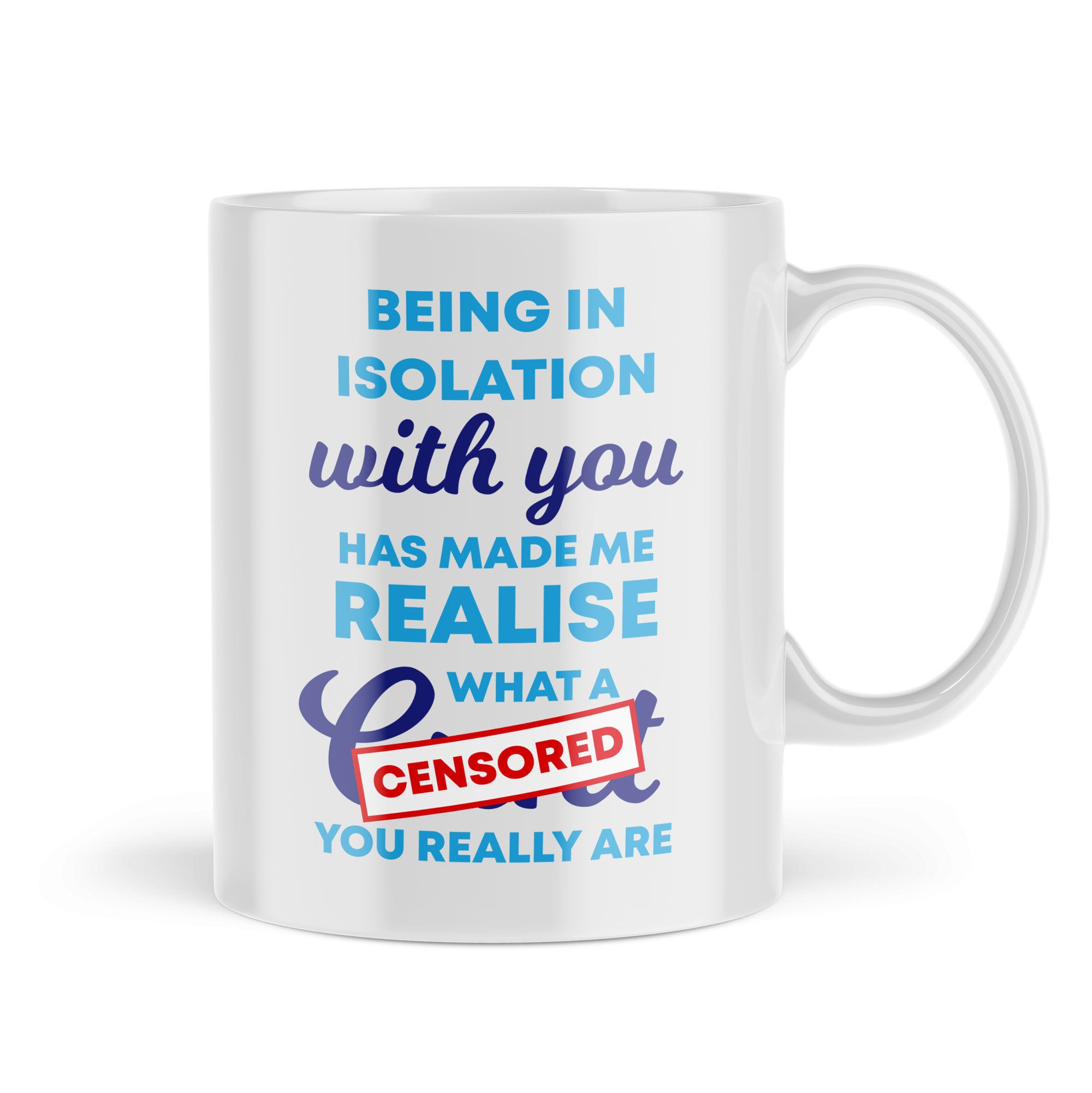 Funny Lockdown Isolation Mug Coronavirus Joke Mugs Novelty Gifts… - MUG5