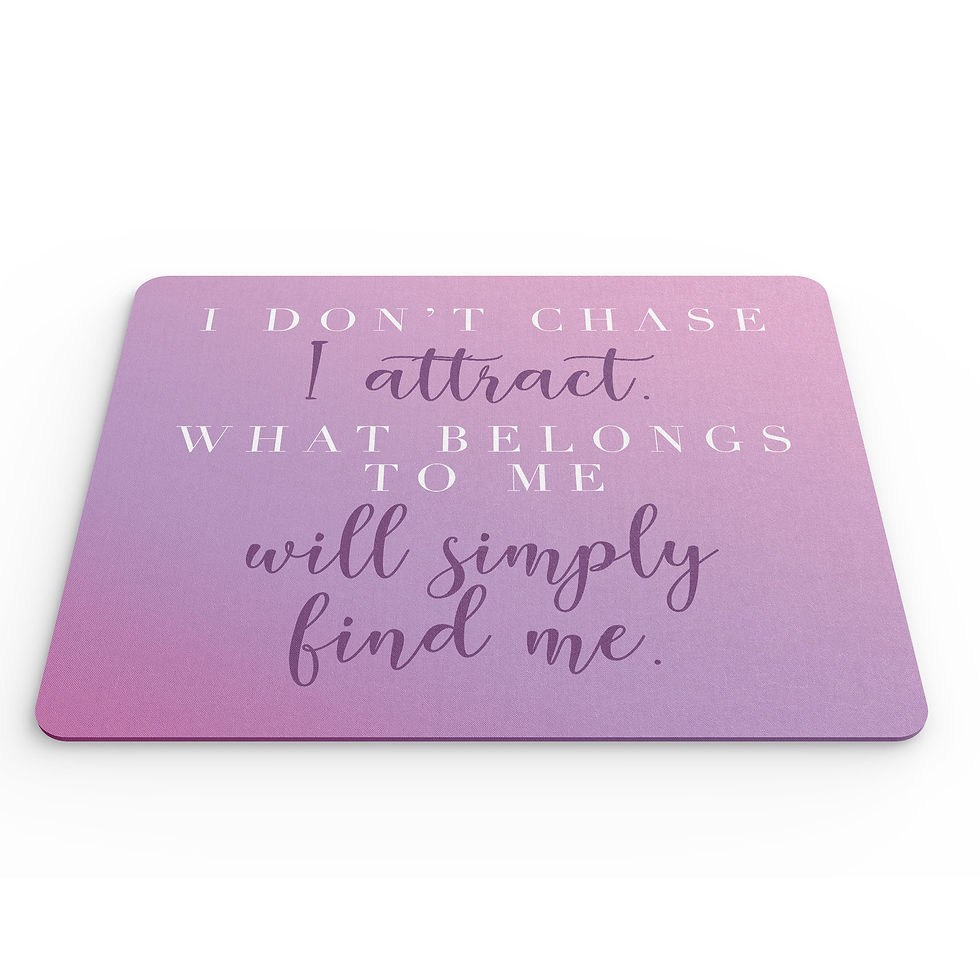 Thumbnail: Funny Mouse Mat Manifesting Girl Boss Entrepreneur Self Employed MM431