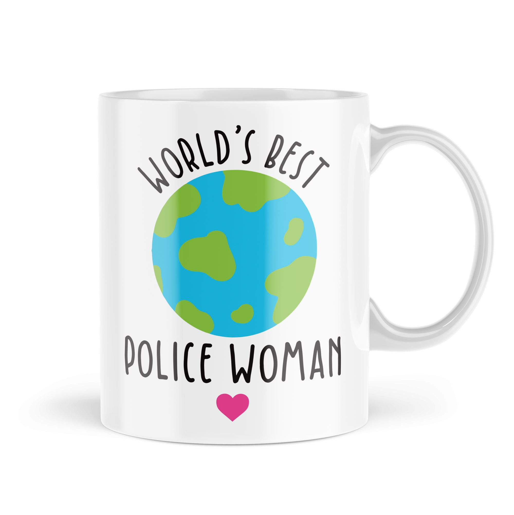 World's Best Police Woman Mug