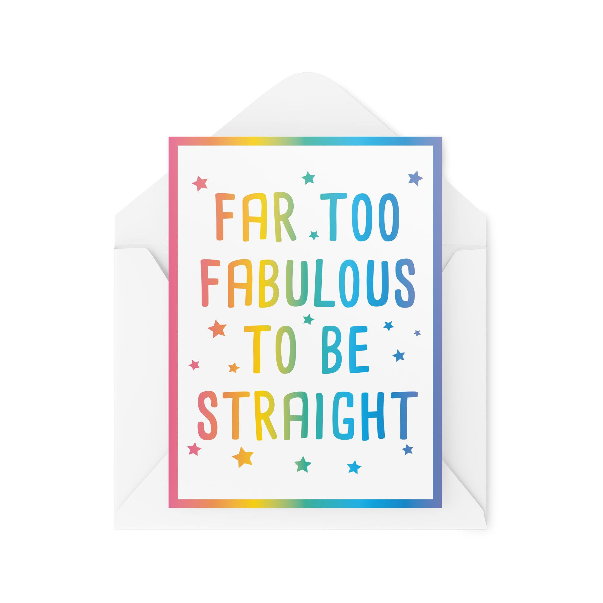 To My Gay Best Friend - LGBTQ Birthday Card - CBH370