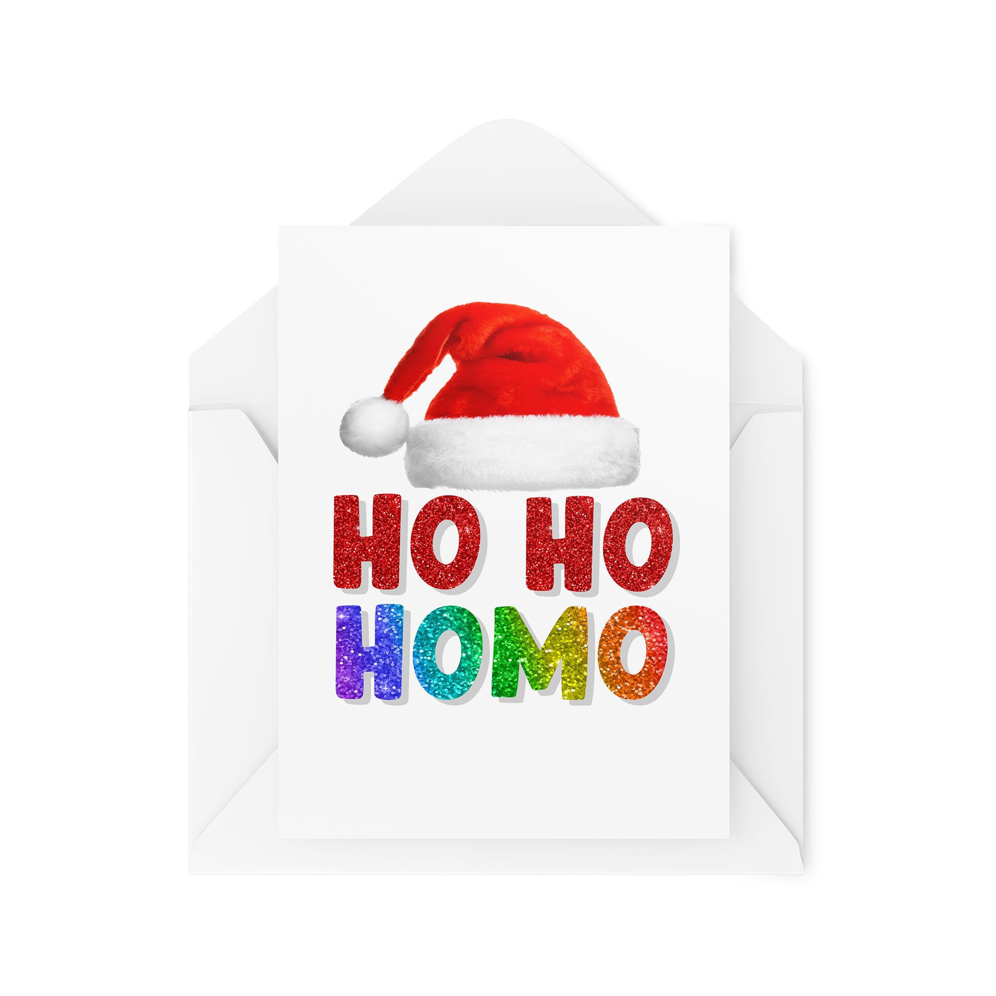 LGBTQ Christmas Present Xmas Celebration - Christmas Card - CBH1395