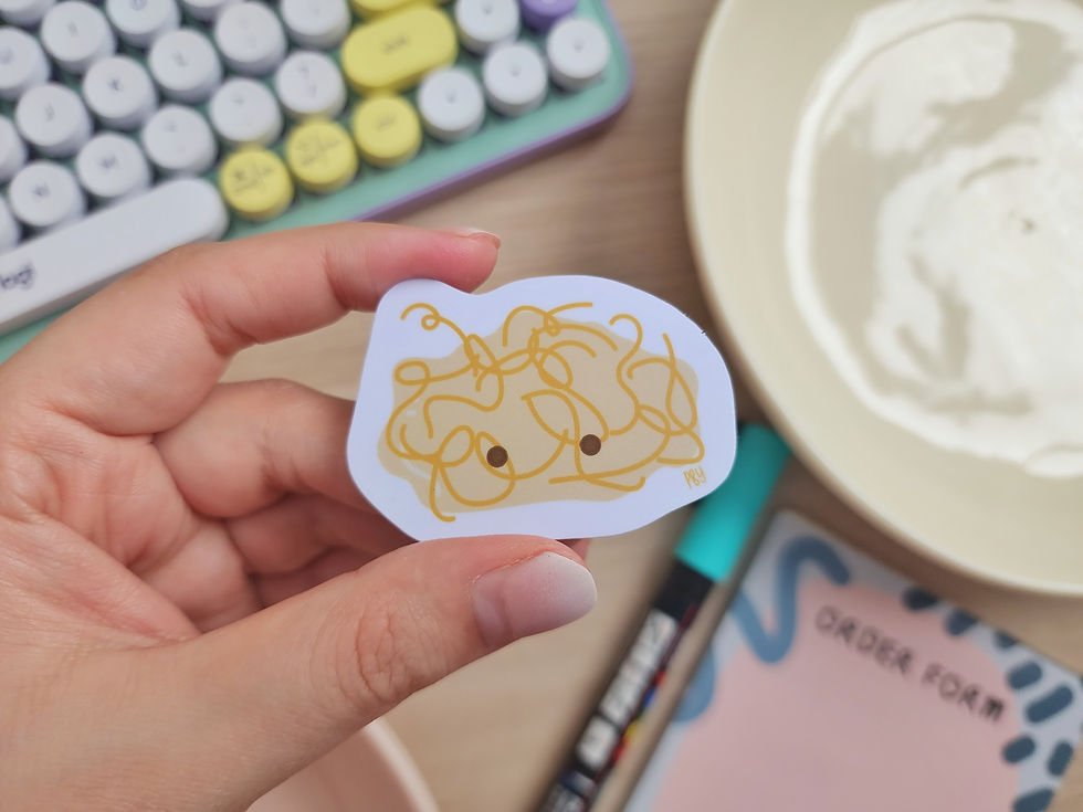 Thumbnail: Pasta Vinyl Stickers