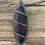 Thumbnail: Pave Diamond Sterling Silver Wooden Pendant