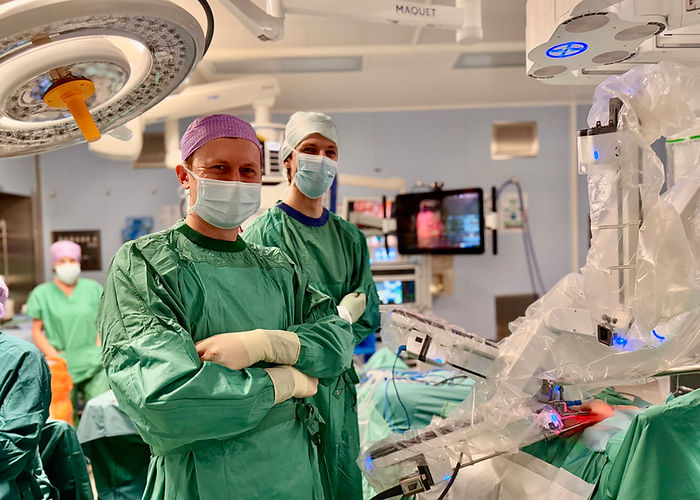 Operationsfoto Robotische Chirurgie