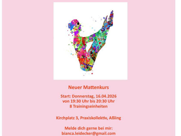 PILATESKURS am 16.04.2026
