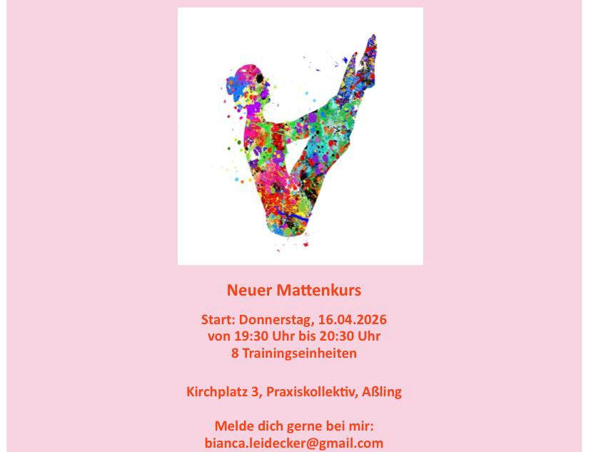 PILATESKURS am 16.04.2026