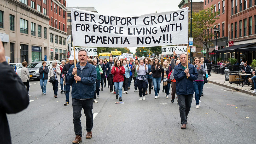 Walking the Same Path: Why People Living with Dementia Need Peer Support Too