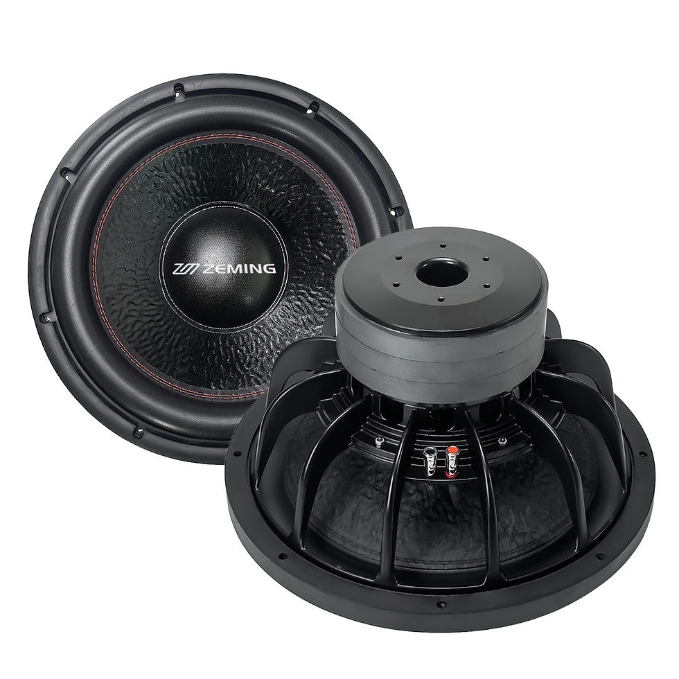 Thumbnail: Zeming 15 Inch Paper Cone Subwoofer Dual Voice Coil 4 Ohm Impedance Triple Magne
