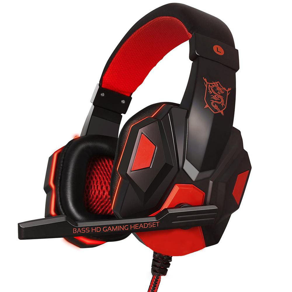Wired PS4/PS5/Xbox/Smartphone/PC Headset Gaming Headset 120° Adjustable Gamer H