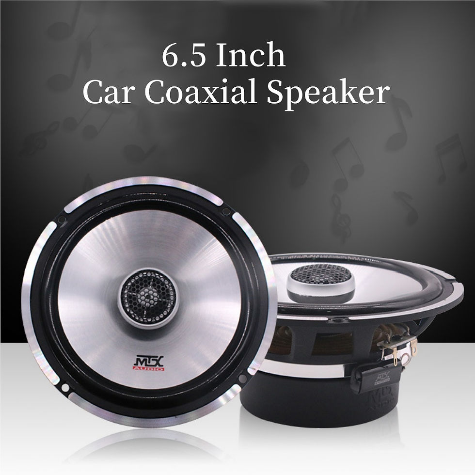 Thumbnail: Car Coaxial Speaker Rear Door Modification 6.5 Inch 12V Universal Car Speaker Fu