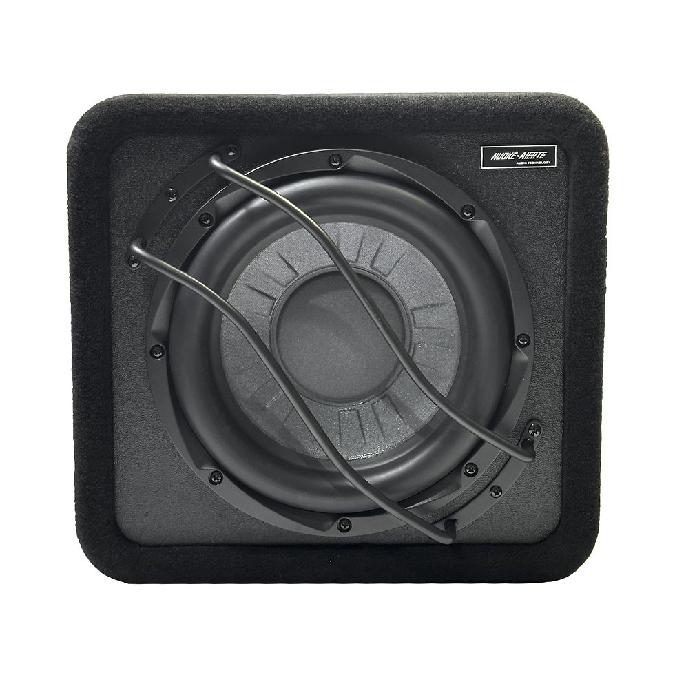 Thumbnail: Zeming E-10D Strong Bass Subwoofer Box 700W 10 Inch Car Active Subwoofer Built i