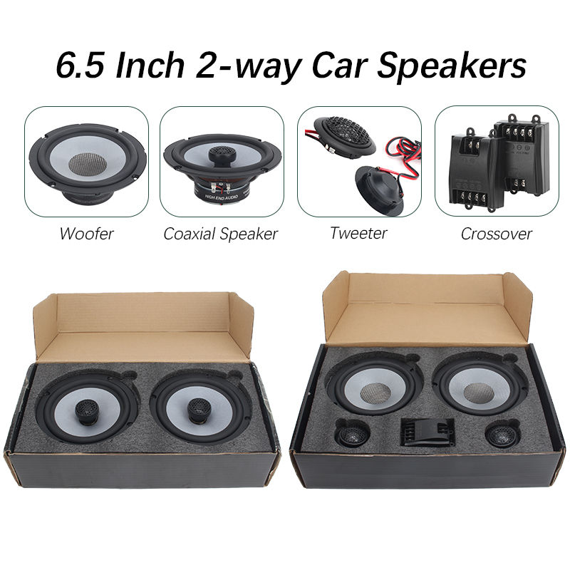 Thumbnail: Zeming Audio YS-65202 Best Car Audio Speaker Set 6.5 Inch Component Speaker for 