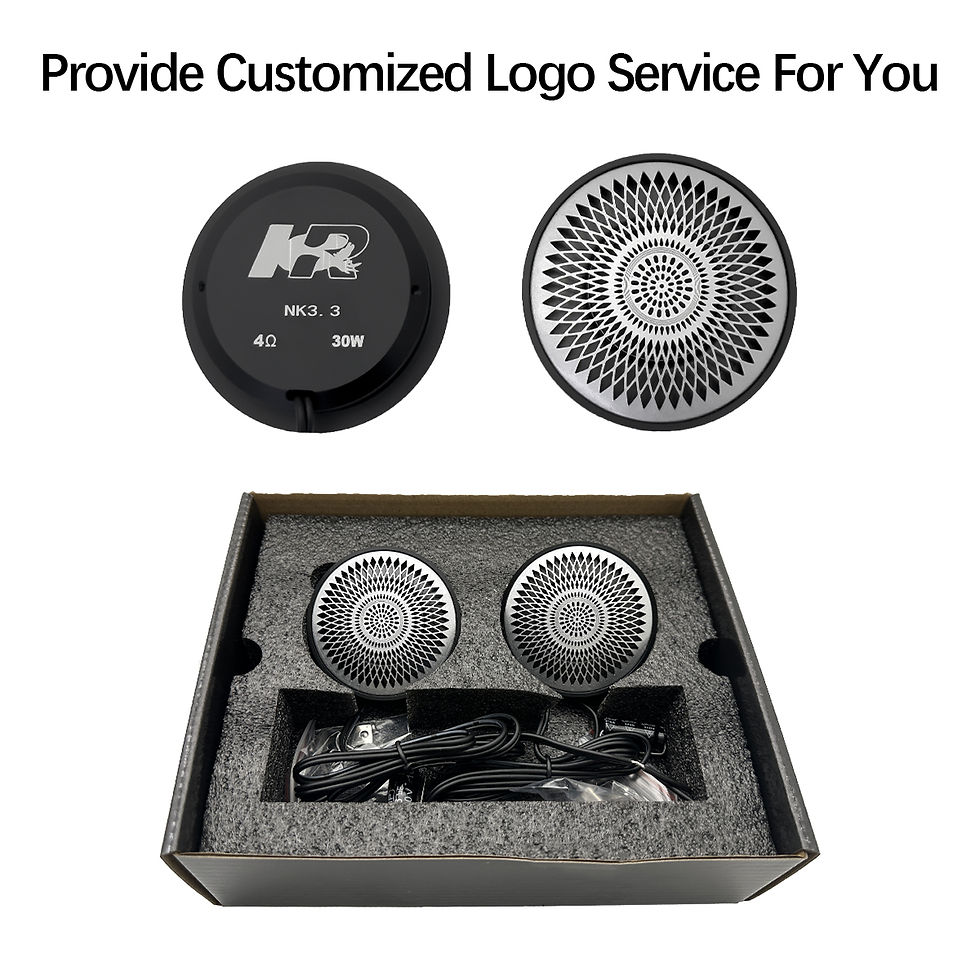 Thumbnail: Zeming Audio 3 Inch Car Midrange Speaker 4D Immersive Panoramic Sound Effects Fu