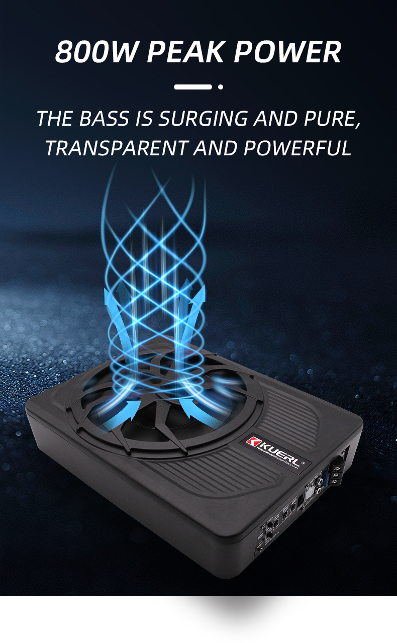 Thumbnail: Car Audio Modification 10Inch Linear RMS 150W Active Stereo High Power Pure Bass
