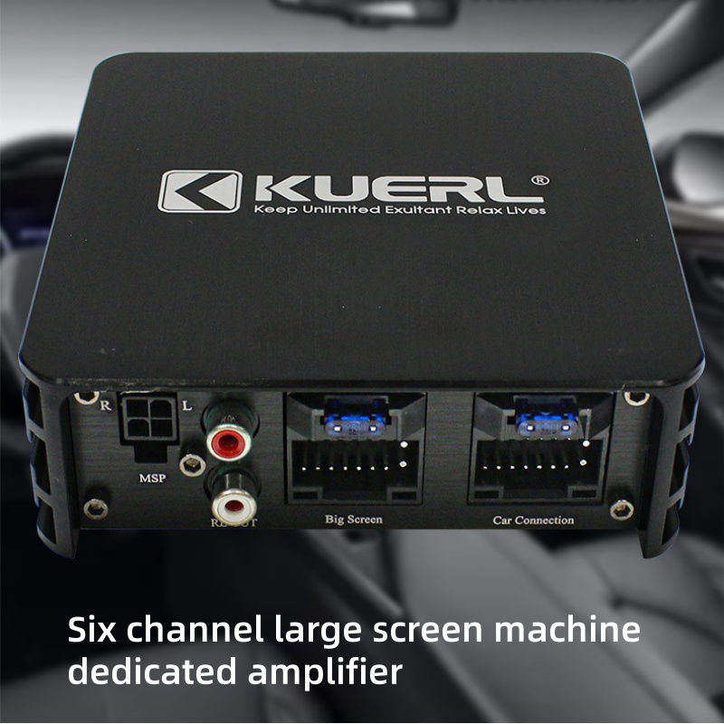 Thumbnail: Class AB 6 Channel Car DSP Amplifier 6*60W Car Audio System Dedicated Android La