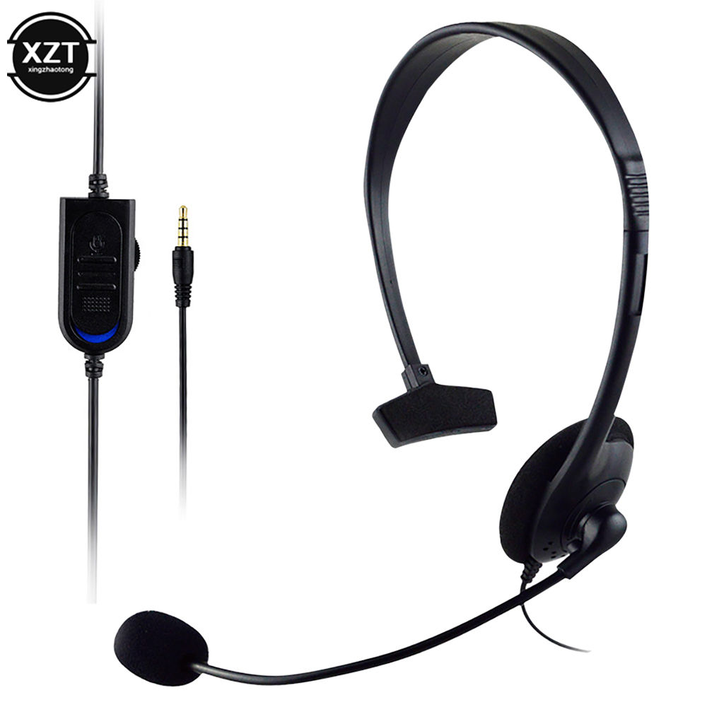 Operator Headphones Head-mounted With Noise Canceling Microphone One-ear Telepho
