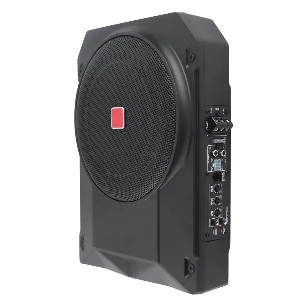 Thumbnail: 10 Inch Active Subwoofer Compact Stainless Steel Grille Car Subwoofer Excellent 