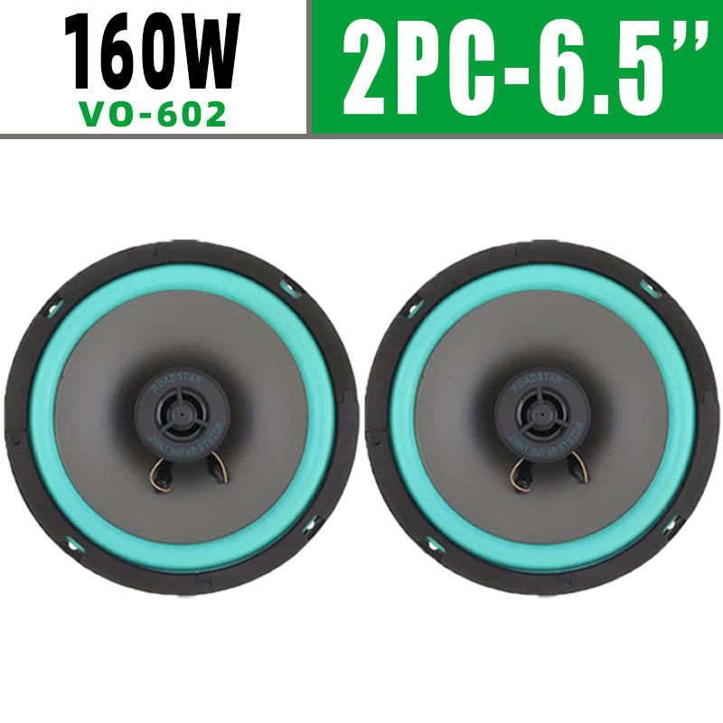 Thumbnail: 2PCS 4/5/6.5 Inch Car Speakers HiFi Coaxial Car Door Subwoofer Universal Automot