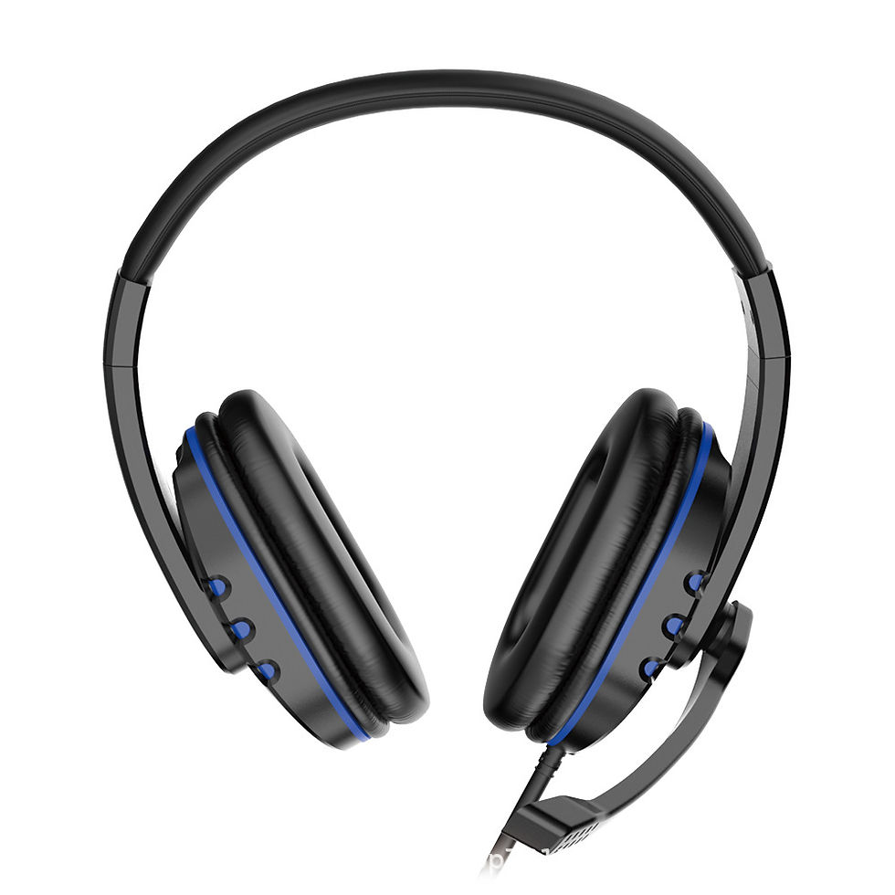 Thumbnail: Headphones 3.5mm Wired Gaming Headset Earphones Music For PS4 Play Station 4 Gam