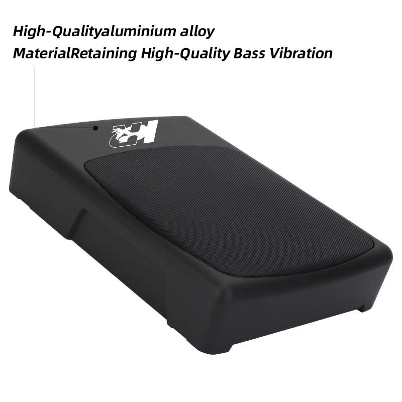 Thumbnail: Zeming 850W Max Power Underseat Car Audio Subwoofer 10 Inch Slim Active Subwoofe