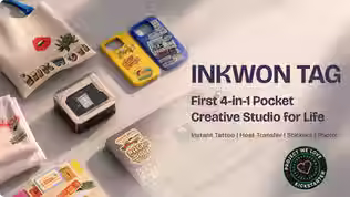 INKWON Tag - World's 1st 4-in-1 Pocket Creative Studio