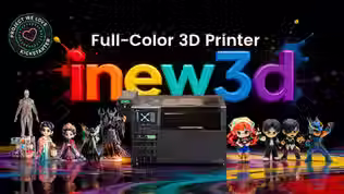 inew3d: The Desktop Full-Color 3D Printer with AI Modeling