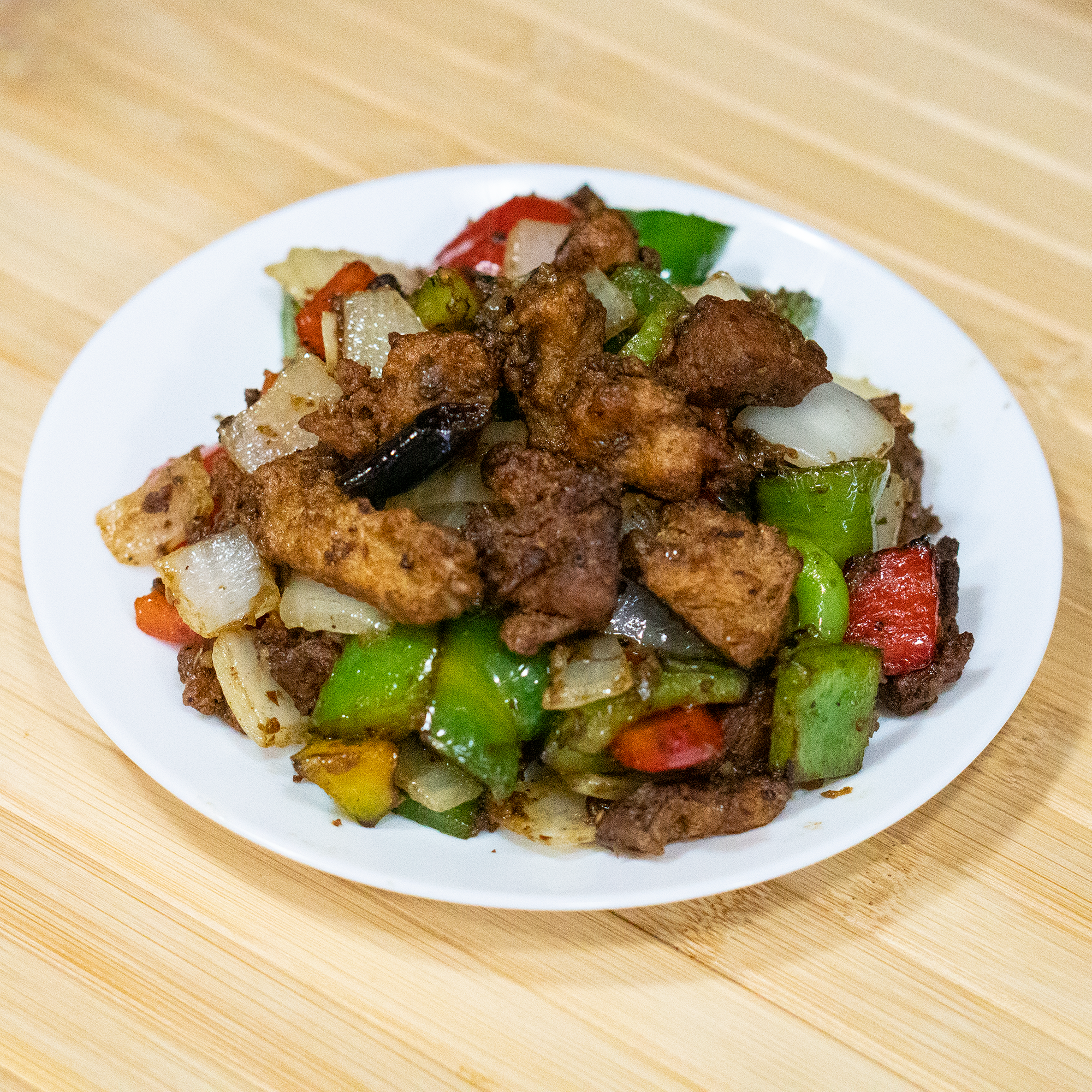 Hot and Fragrant Mock Chicken