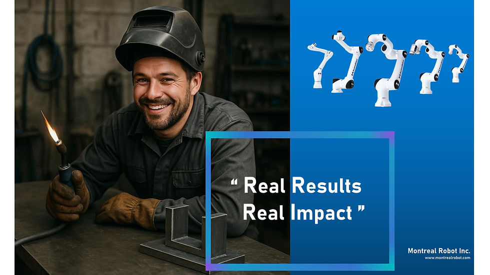 What Happens When a Welder Meets a Robot?