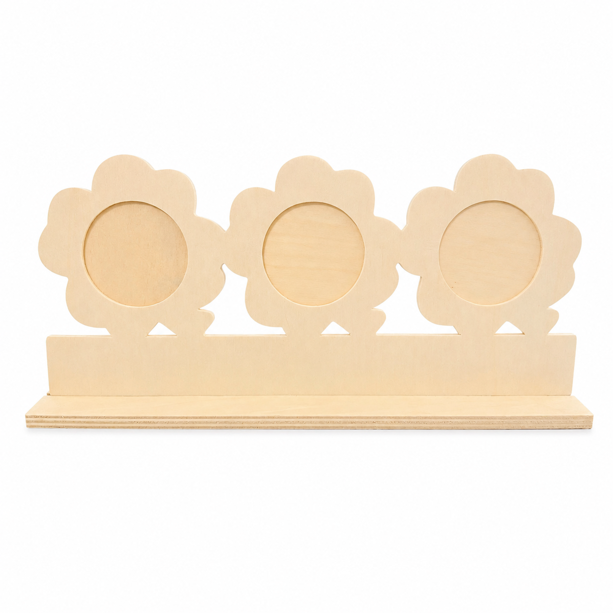 Wooden Flower trio