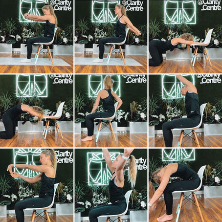 UPPER BODY STRETCHES TO DO AT YOUR DESK