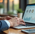 real estate agent exploring lead dashboard