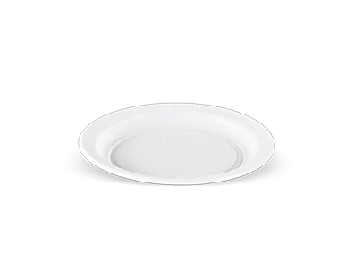 Pratos Descartaveis Branco