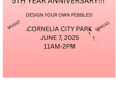 Join Pebble Ministry Inc.as We Celebrate 5 Unforgettable Years of LOVE
