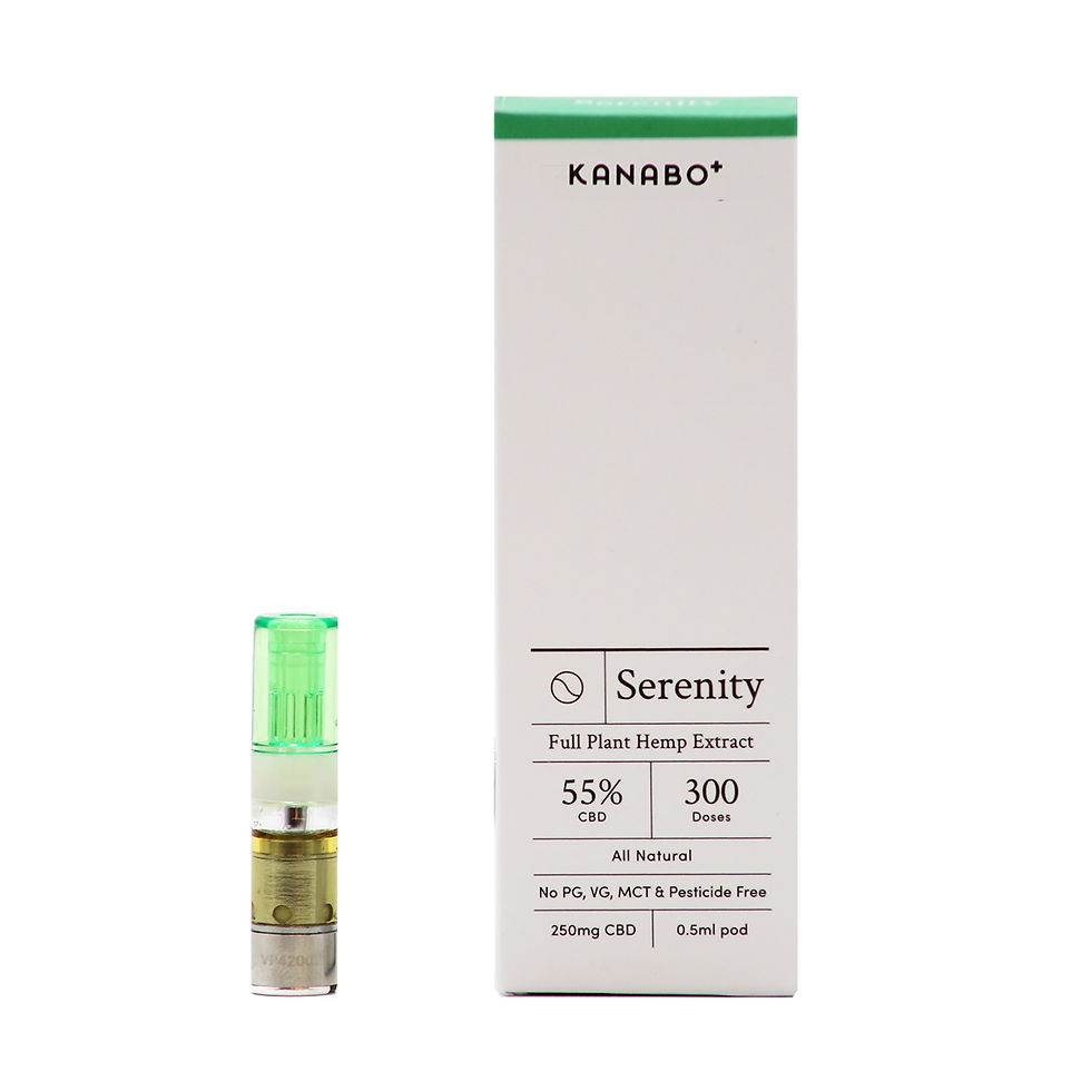KANABO - SERENITY 55% CBD 0.5ML POD Mod�le : VPPKS