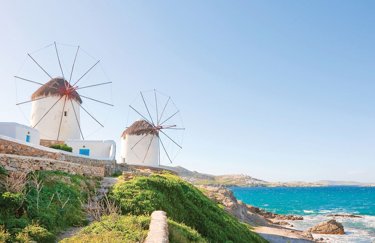 Cyclades windmills