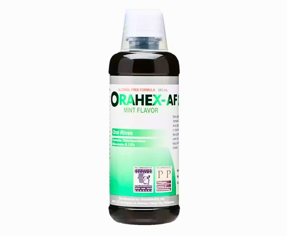 ORAHEX Oral Rinse Mint Alcohol