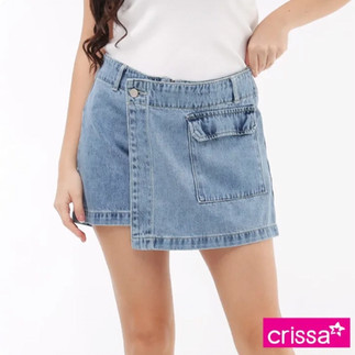 Crissa Denim Skort