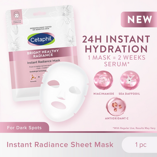 Cetaphil Bright Healthy Radiance Instant Radiance Sheet Mask 