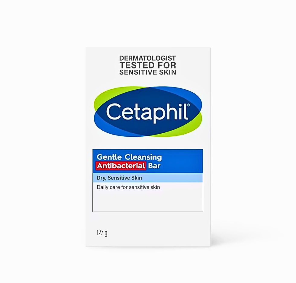 Cetaphil Gentle Cleansing Antibacterial Body Bar