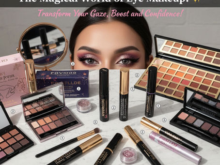 Unveil Your Inner Radiance: The Magical World of Eye Makeup! 