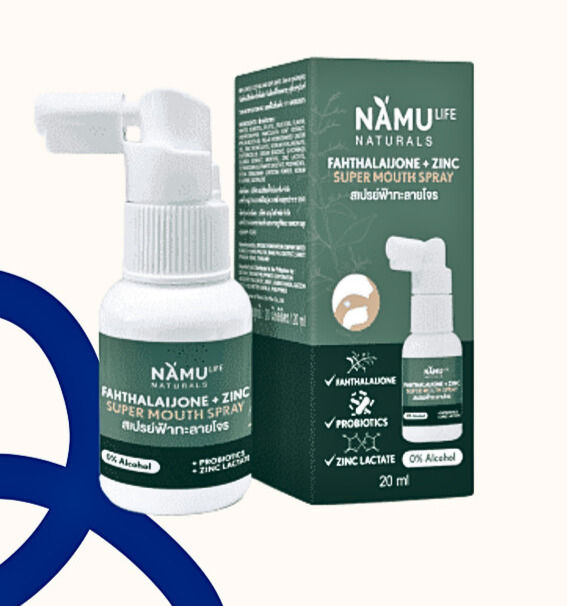 Namu Life Naturals Fahthalaijone + Zinc Super Mouth Spray