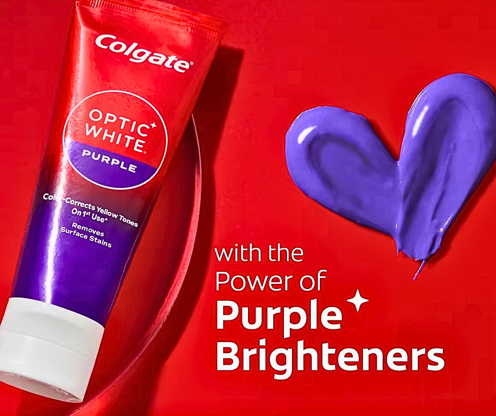Colgate Optic White Purple Toothpaste
