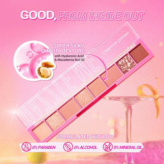 Nichido Glam Face & Eye Palette