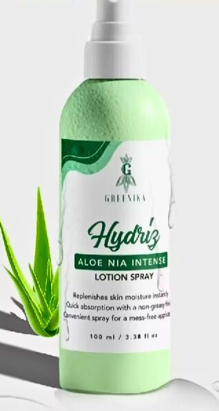 Greenika Hydriz Aloe Niacinamide Lotion Spray PERFUMED LIGHTWEIGHT LOTION