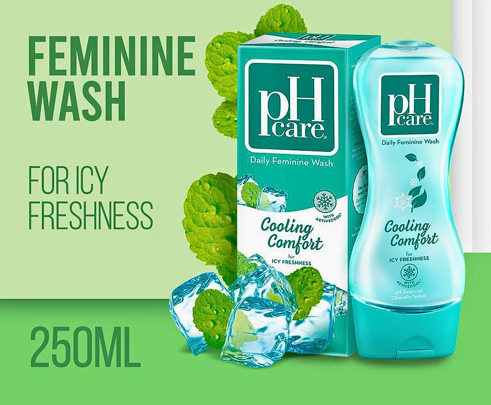 pH Care Cooling Comfort for ICY Freshness Daily Feminine Wash