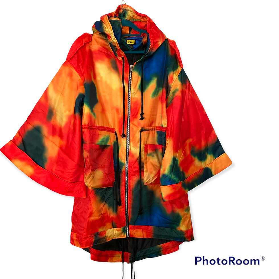 Thumbnail: New Multi-colored Hooded Jacket