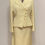 Thumbnail: Tahari 2-piece Pale Yellow Suit