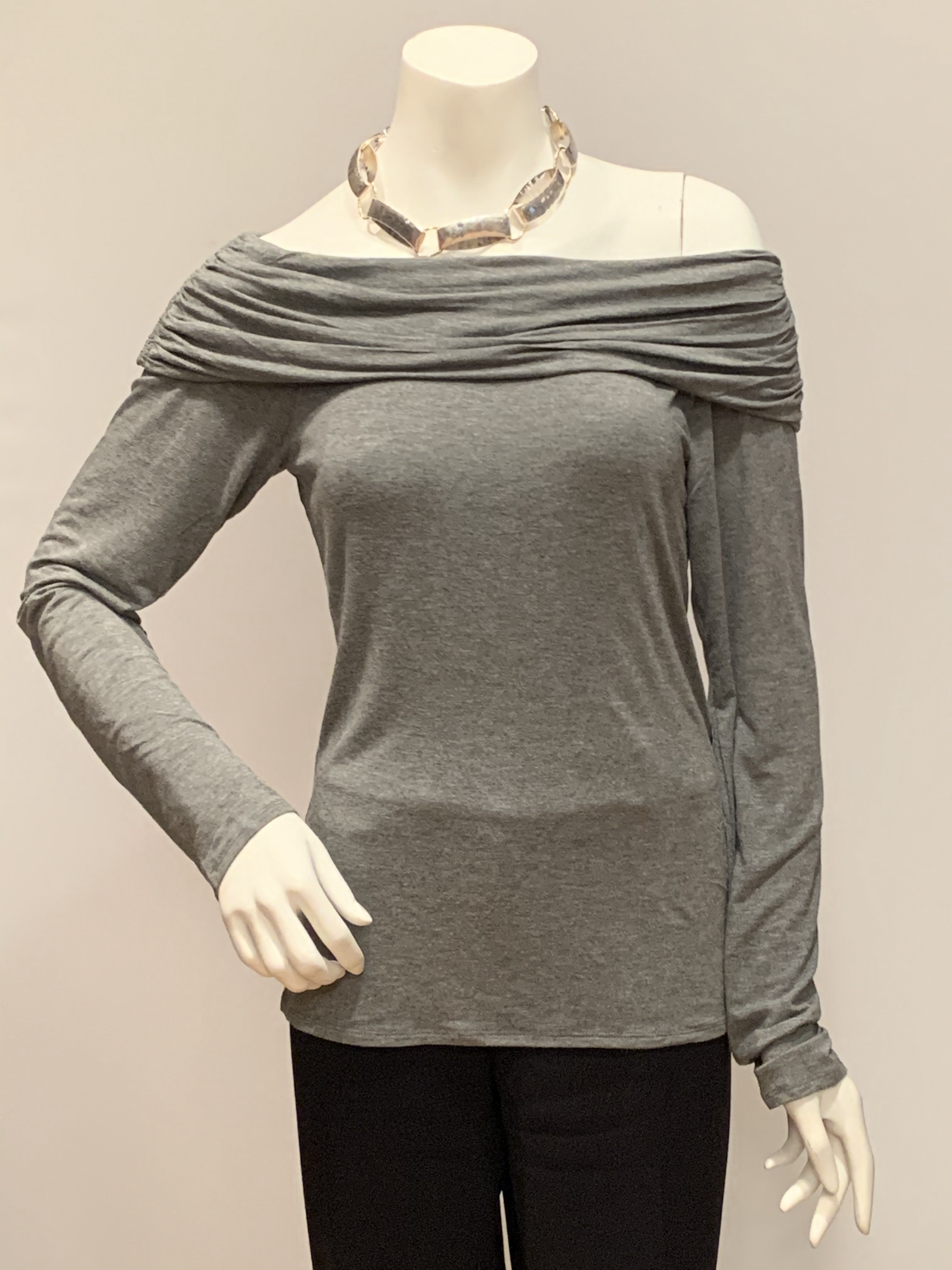 New Long Sleeve Off the Shoulder Top