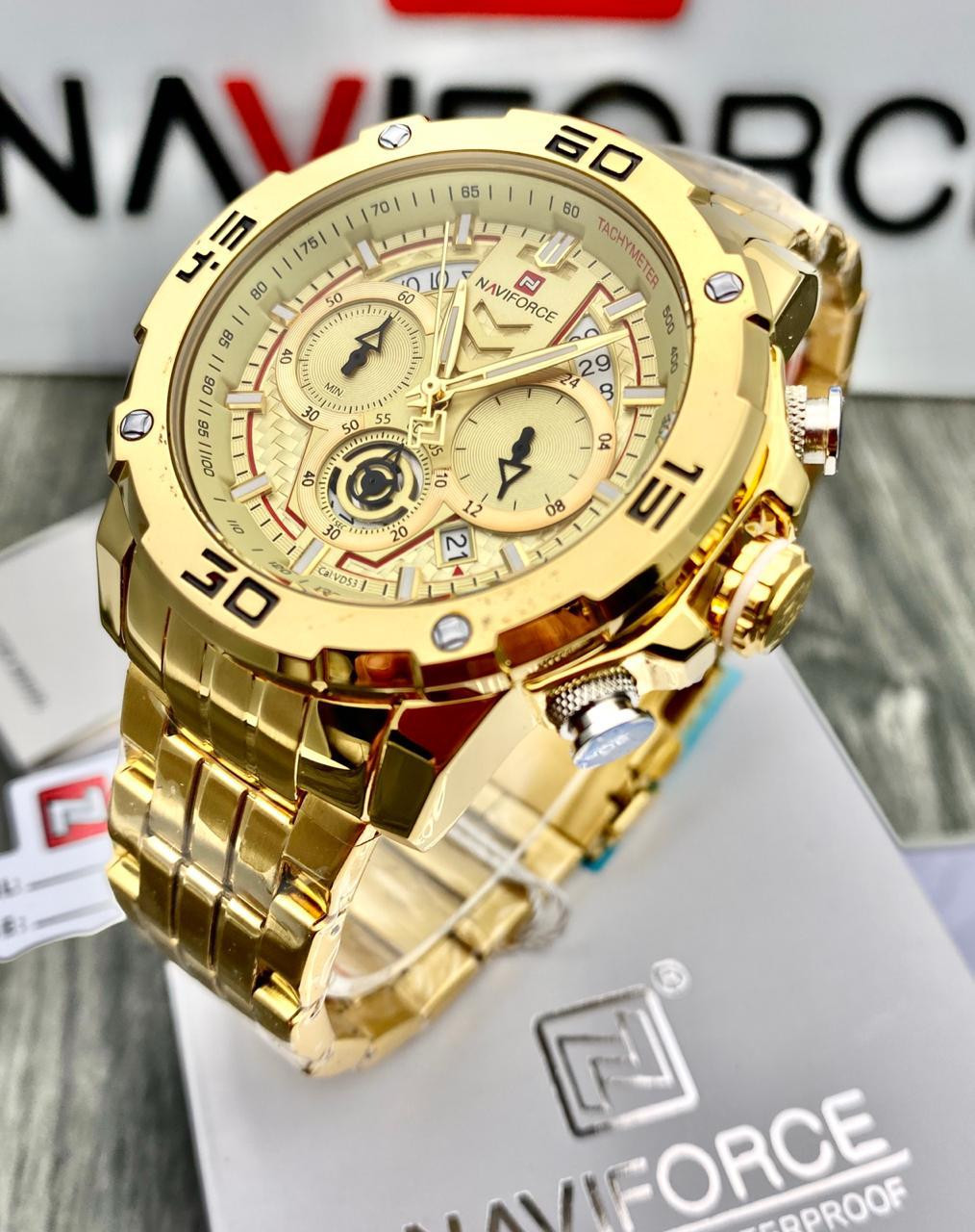 Reloj Hombre Naviforce Golden
